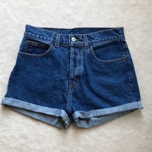 Brandy Melville John Galt dark wash denim shorts